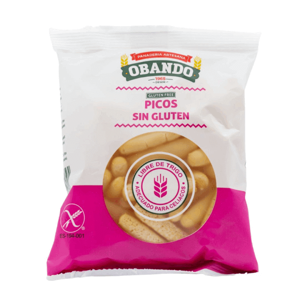 picos de pan sin gluten